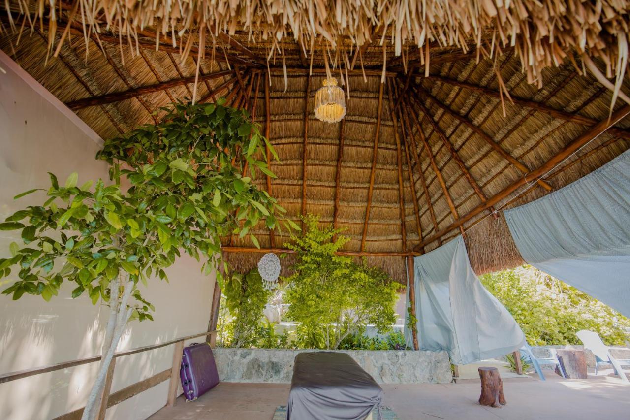Lagoon Front Hut: Daily Cleaning, Bikes & Kayaks! Bacalar Exteriér fotografie