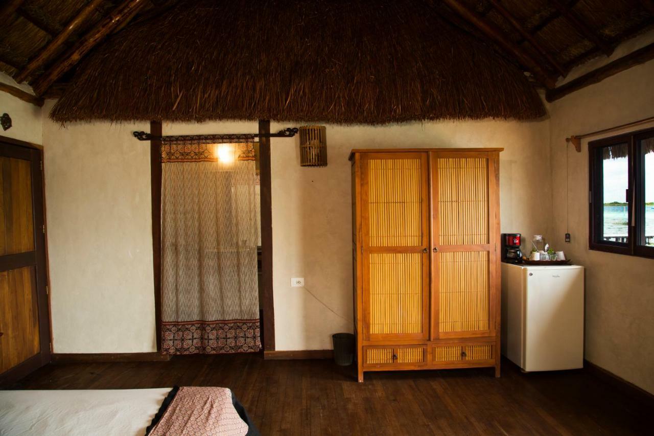 Lagoon Front Hut: Daily Cleaning, Bikes & Kayaks! Bacalar Exteriér fotografie