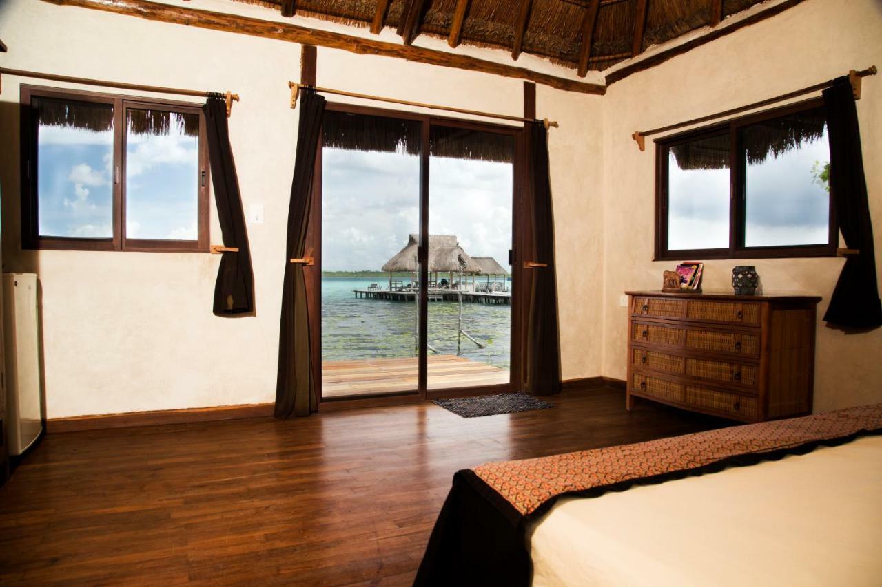 Lagoon Front Hut: Daily Cleaning, Bikes & Kayaks! Bacalar Exteriér fotografie
